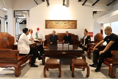 楊志明會長考察調研紅木分會，助推會務服務提質升級